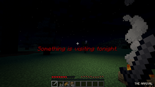 something is visiting tonight