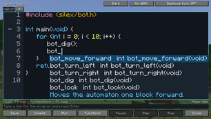 Write real C