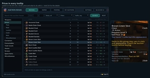 Prices in every tooltip