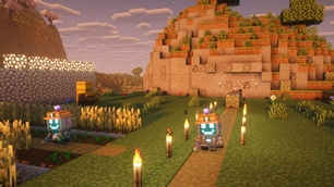 The homestead at dusk