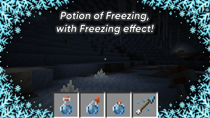 Potion of Freezing, with Freezing effect!