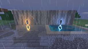 Rainy landscape