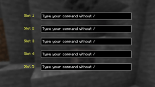 Configuration Menu Of Commands