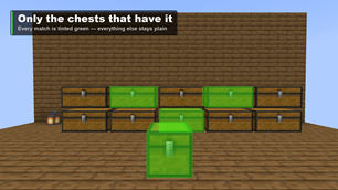 Only the chests that have it