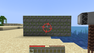 Target (mob behind the wall)