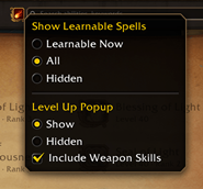 Spellbook Options
