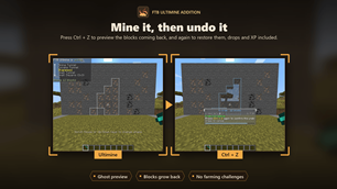 Mine it, then undo it