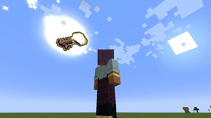 It flies a loop around you