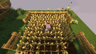 Harvest Sweep in action