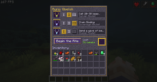 Combine 3 amulet abilities into one using the runic obelisk