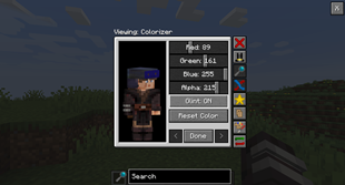 Colorize Menu