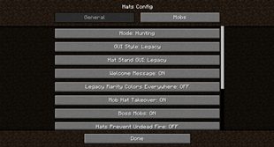 General Config Options