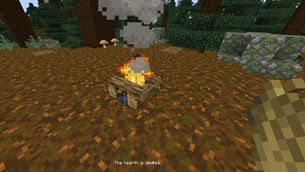 Kindling Hearth Using Wheat
