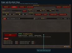 Sniper: spin the wheel, it buys