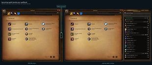 Upcoming spells beside your spellbook