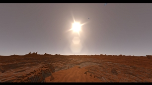 Mars surface + Distant Horizons