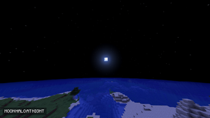 MOON HALO AT NIGHT