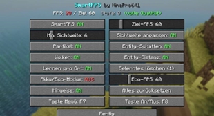 SmartFPS settings