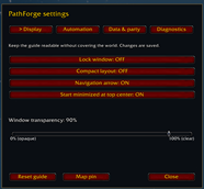 Make the guide fit your screen