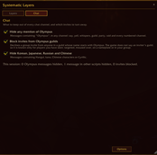 Chat Options