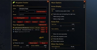 Simple window, every option one click away