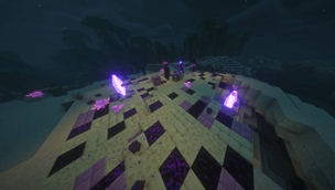 The Eternal Void — End arena at night
