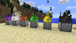 Filled world anchors