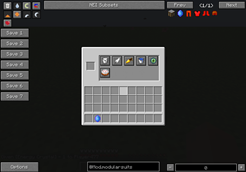 Construction Table GUI