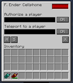 Fluxed Ender Cellphone GUI