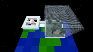 A very large space station.