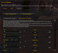 Advanced Options