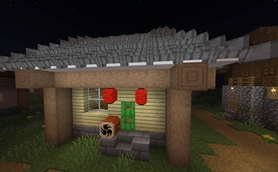 Outside