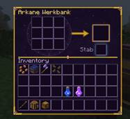Arcane workbench