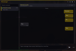 NetherChat Messenger Window Default Forever Theme