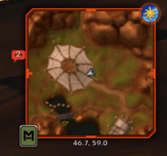 NetherChat Mini Button MiniMap with NetherUI Forever Molten Core Theme
