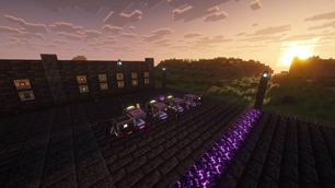 Power at sunset