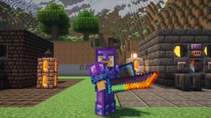 Plate armor, shield and cleaver