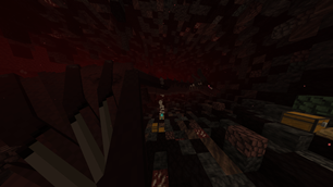 A female reaper dragon in it's cave.