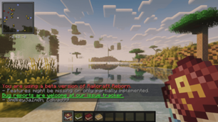 World with default shaders
