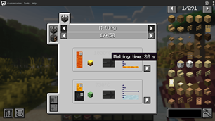 Tinkers melting recipes in JEI