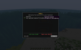 Mailbox GUI (Pending Items)