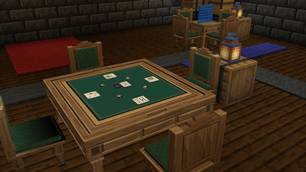 Blackjack at the table
