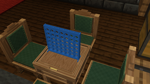Connect four at the table