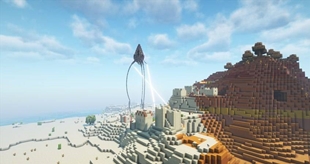 Desert Village Under Attack