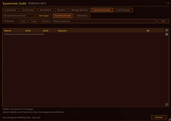 Excommunication / Blacklist - Permission Gated View