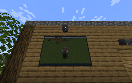 Camera picture on an in-game TV