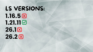 LS Versions List
