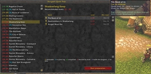 Principal menu