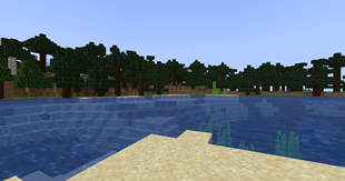 Nice little lake with nothing odd