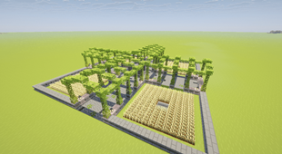 A Build of a Greek-Inspired Garden/Farm